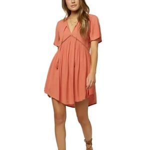 O'Neill "Nala" a-line short-sleeve dress